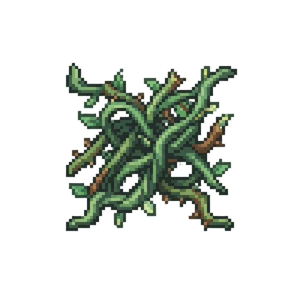 Tangled Wild Tendrils Flailing Everywhere