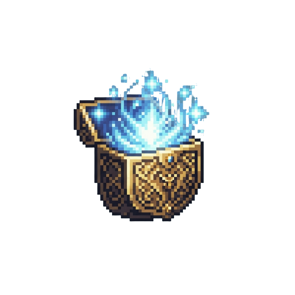 A Glowing Chest Emblem Overflowing with Energy