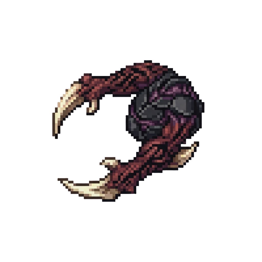 Bladelike Symbiote Arms Extending Outward