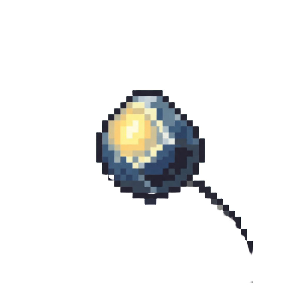 A Tiny Glowing Pebble Rolling Off the Altar
