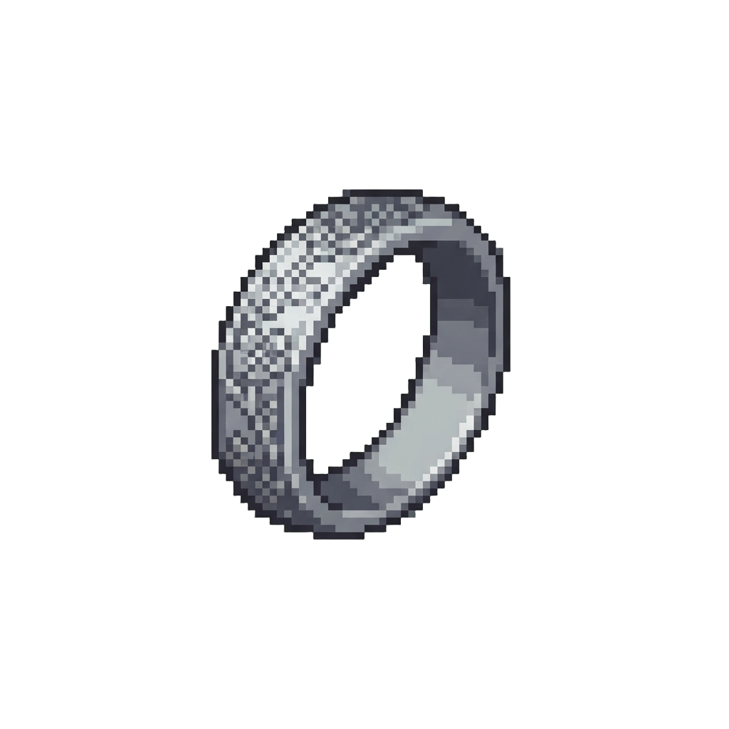 Floral Engraved Silver Ring