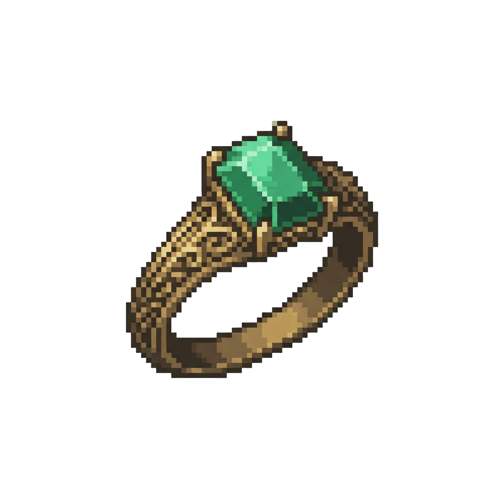 Emerald Vintage Ring