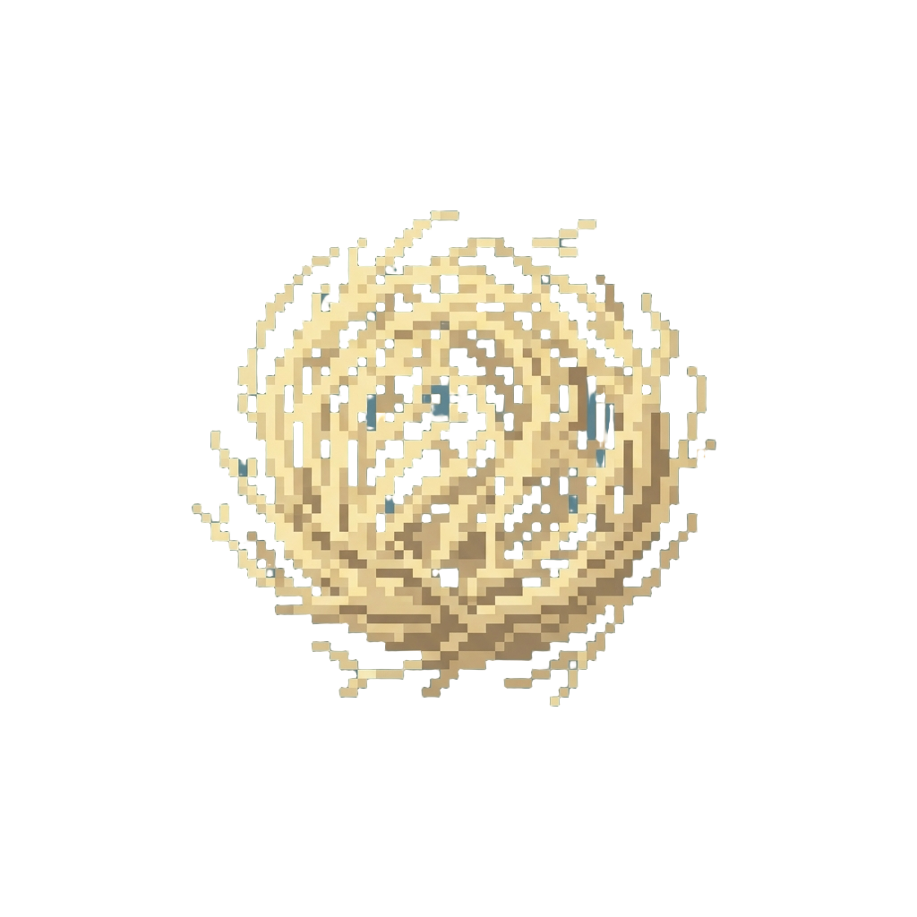 Pale Yellow Slow-spinning Tumbleweed Aura