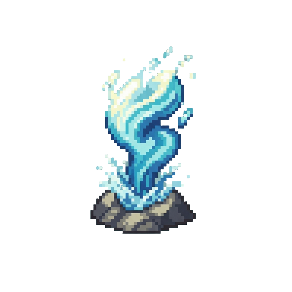 A Boiling Hot Geyser Blast