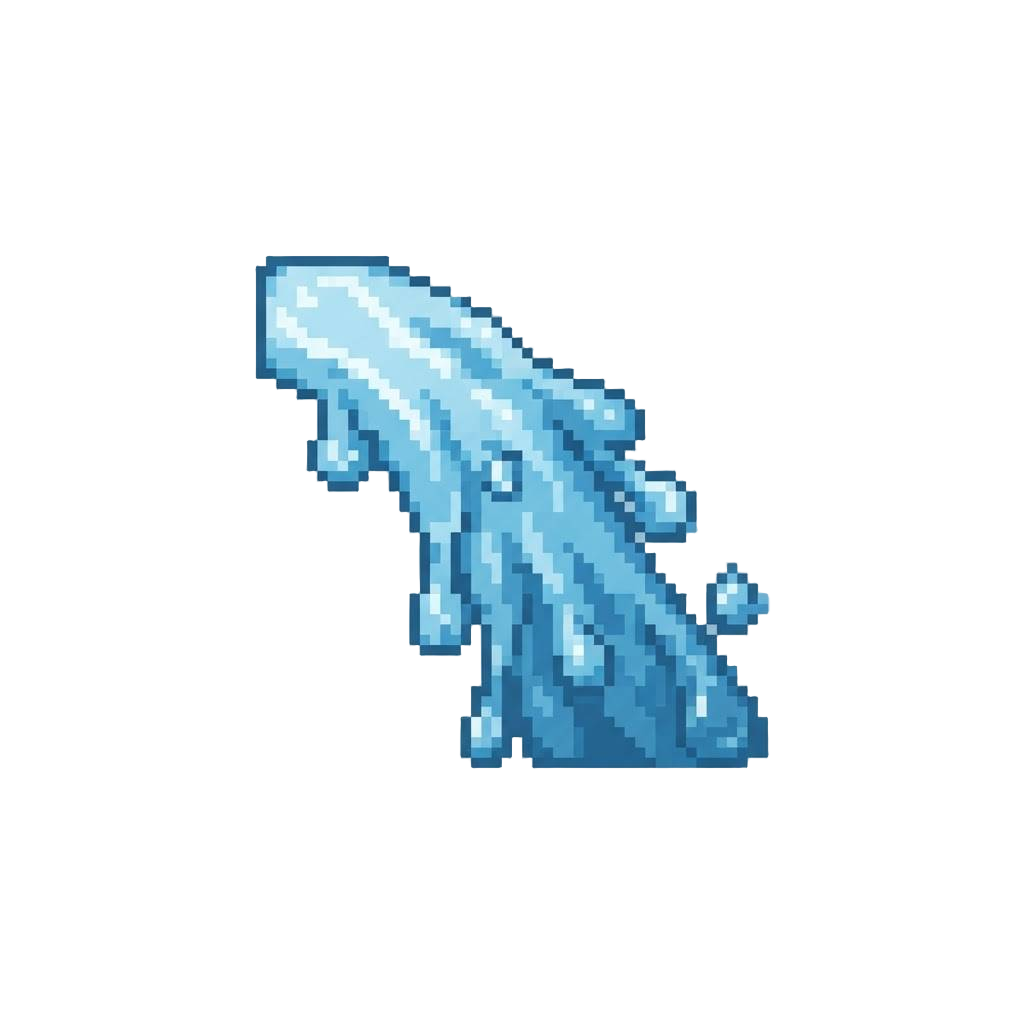 A Silky Warm Shower Stream