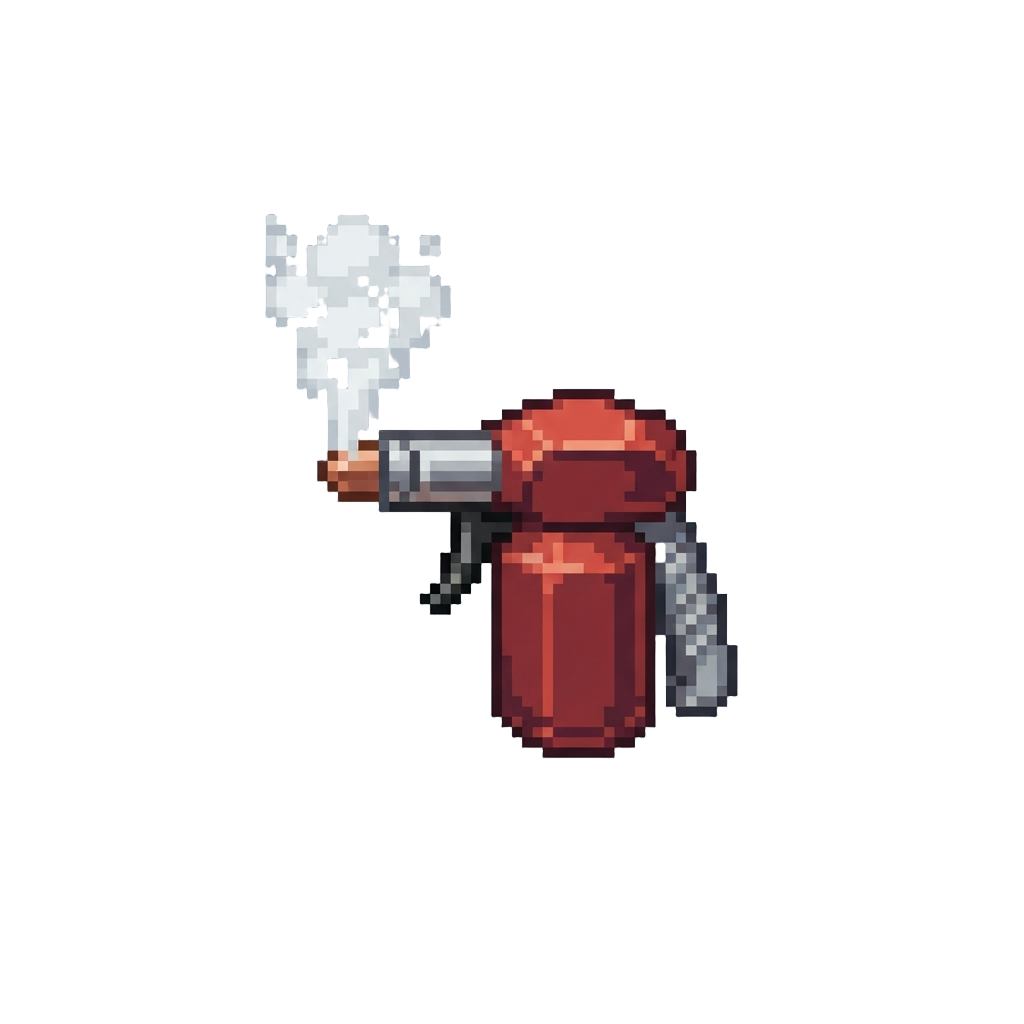 A Steaming Hot Pressure Spray