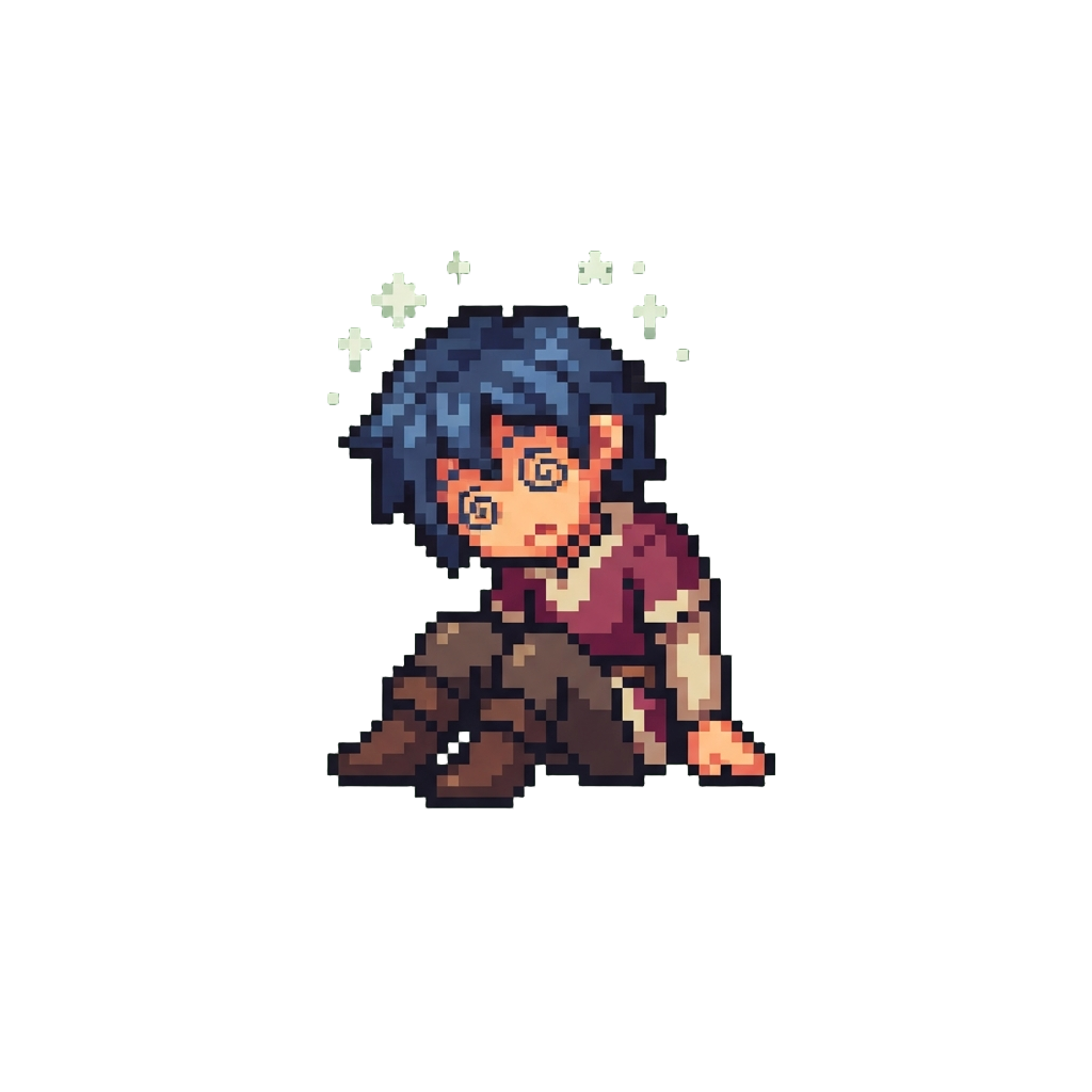 A Starry-eyed Faint Into a Dramatic Sit