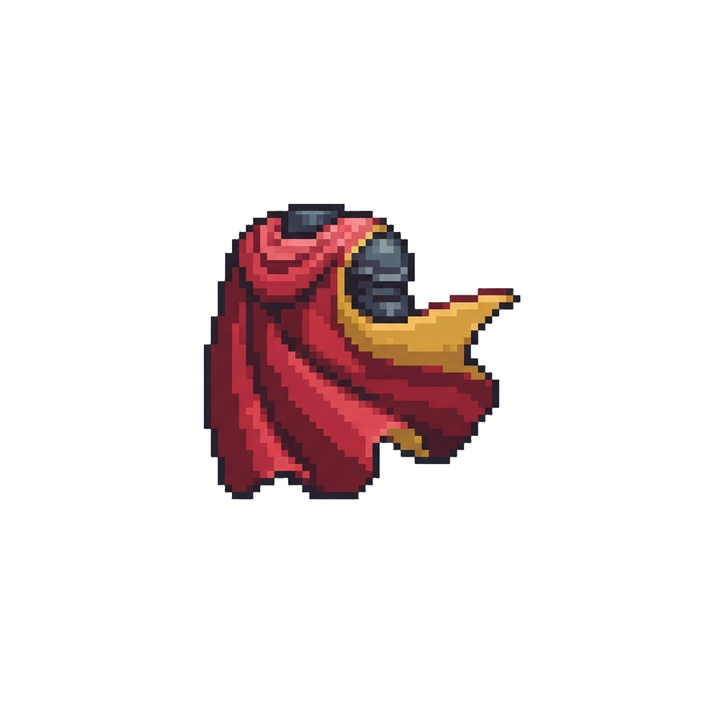 A Dramatic Cape-swish Turn Toward the Screen