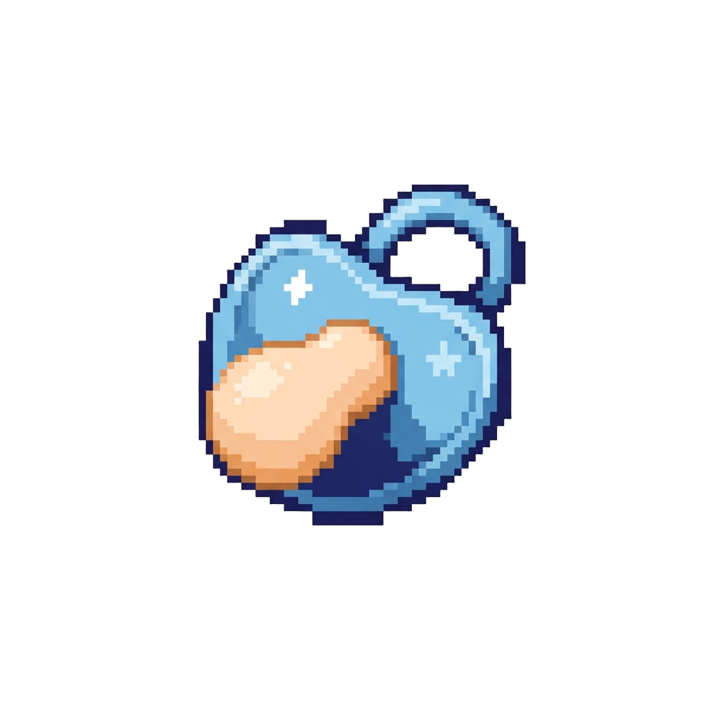 A Cute Mini Pacifier Prop