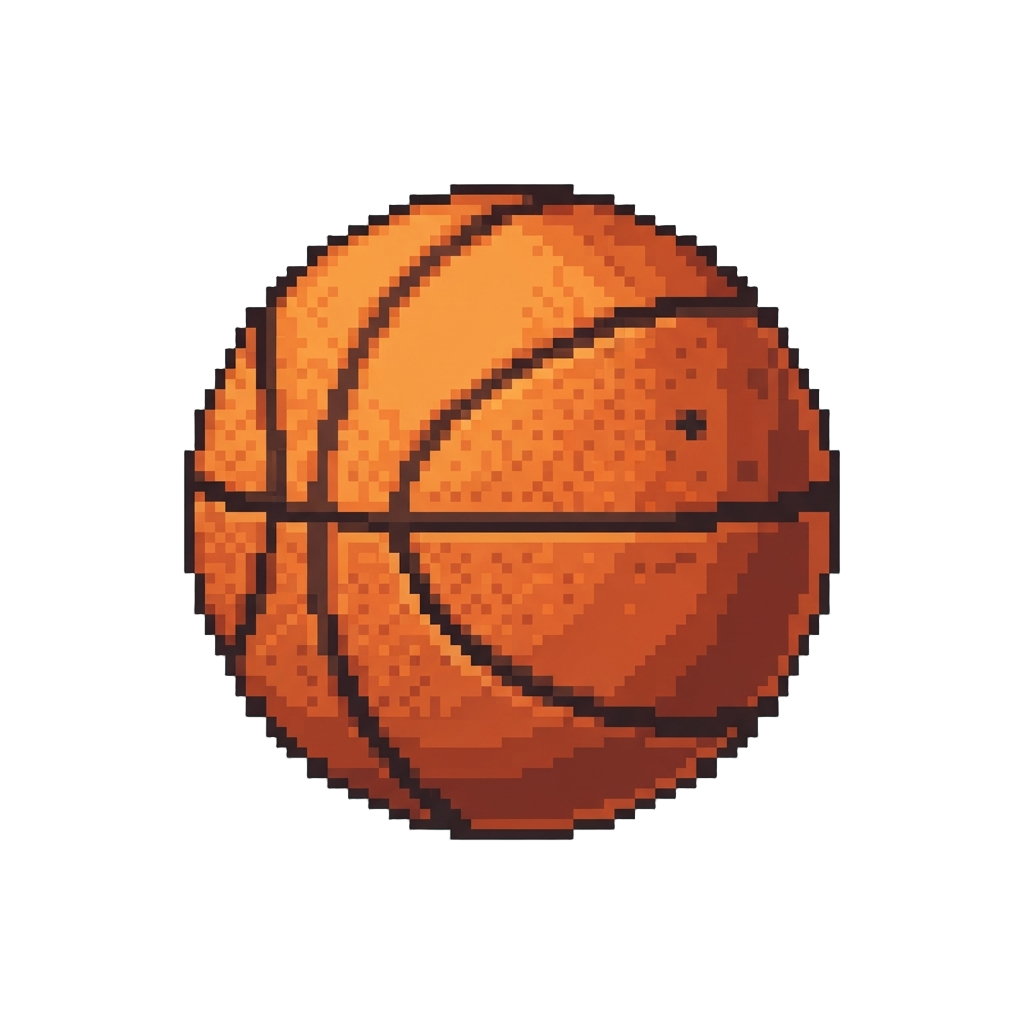 A Soft Foam Basketball