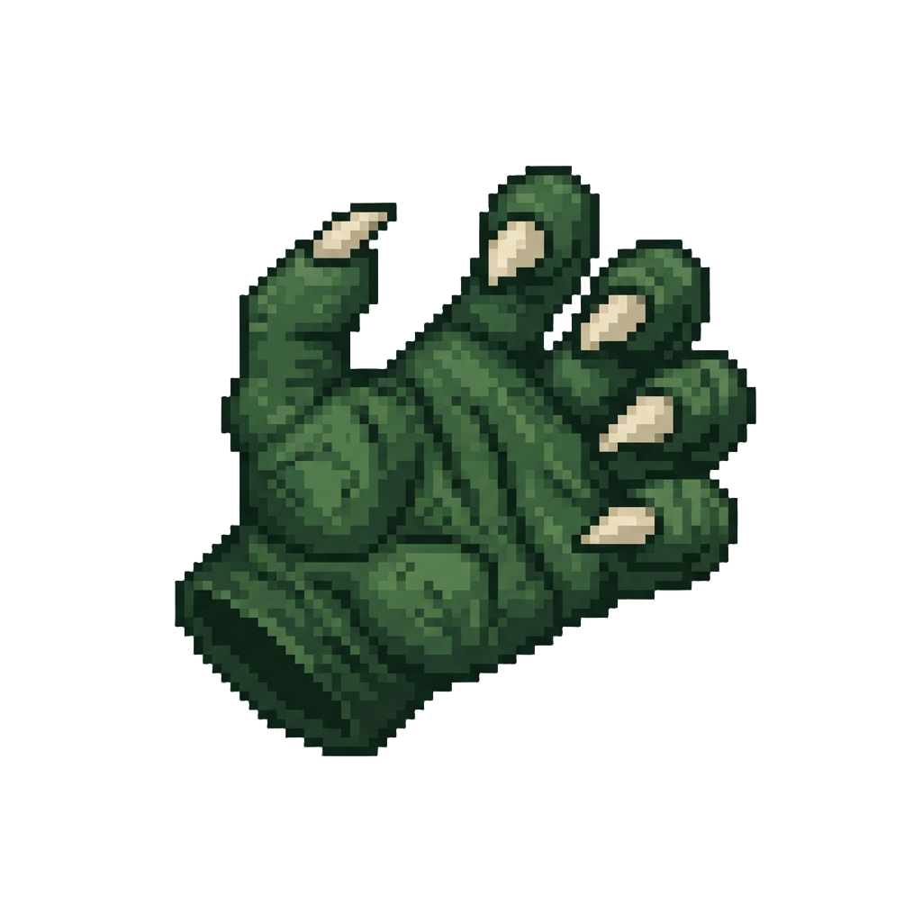 A Oversized Rubber Monster Hand