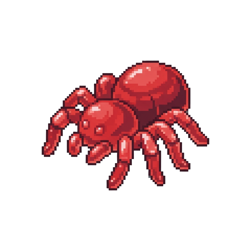 A Giant Floating Gummy Spider