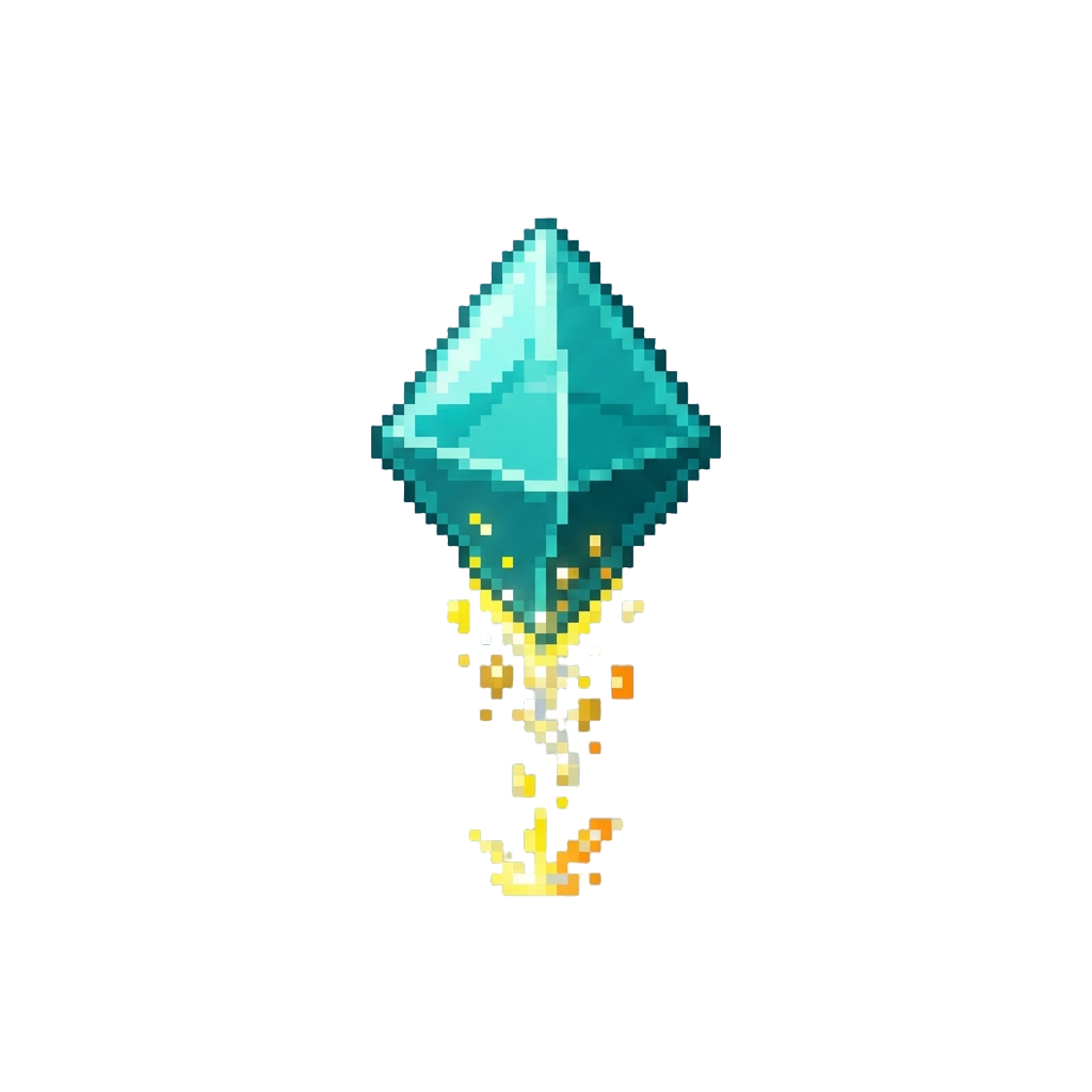 A Liquid Octahedron Diamond Cascade