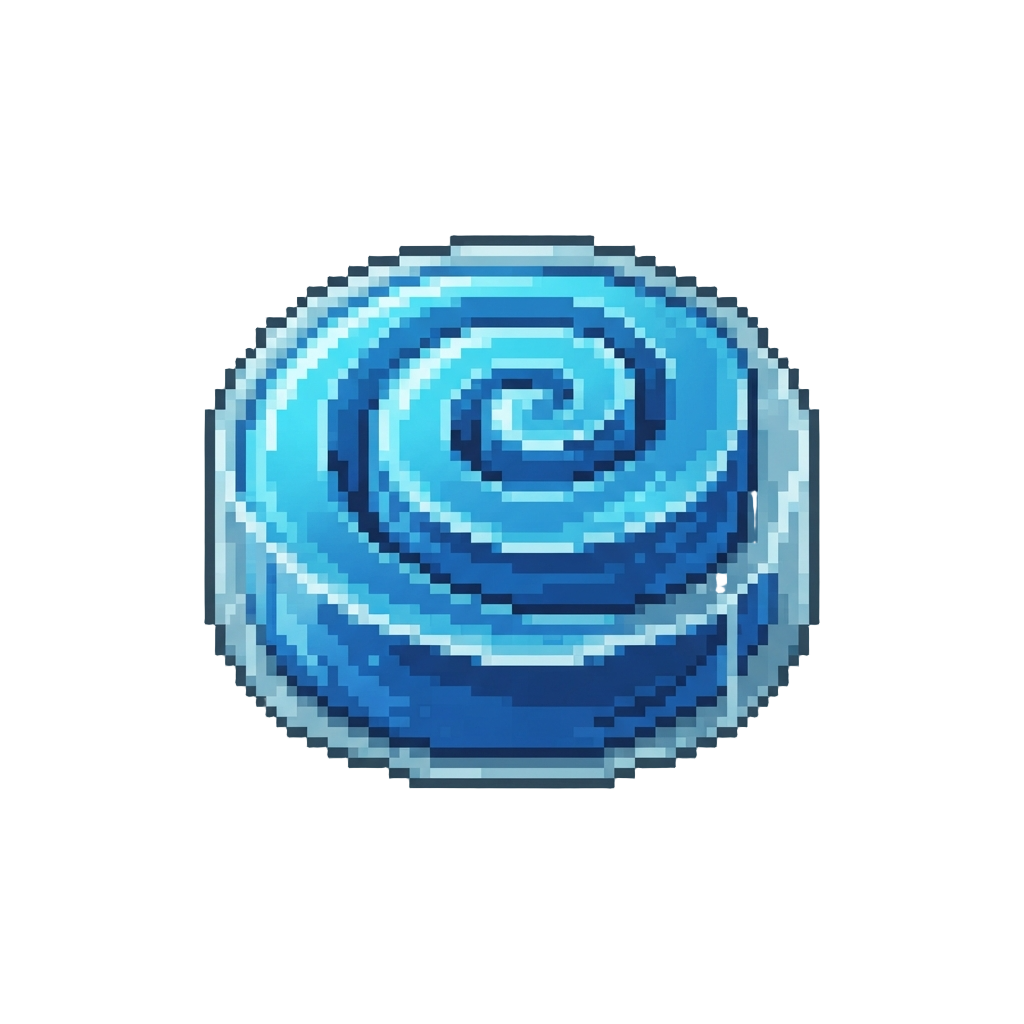 A Massive Liquid Archimedean Spiral