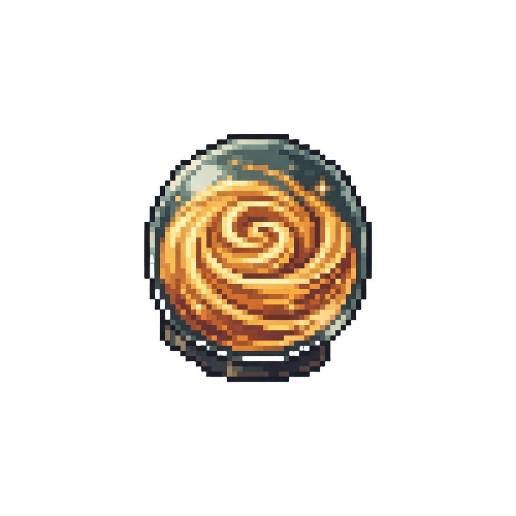 A Liquid Golden-ratio Vortex