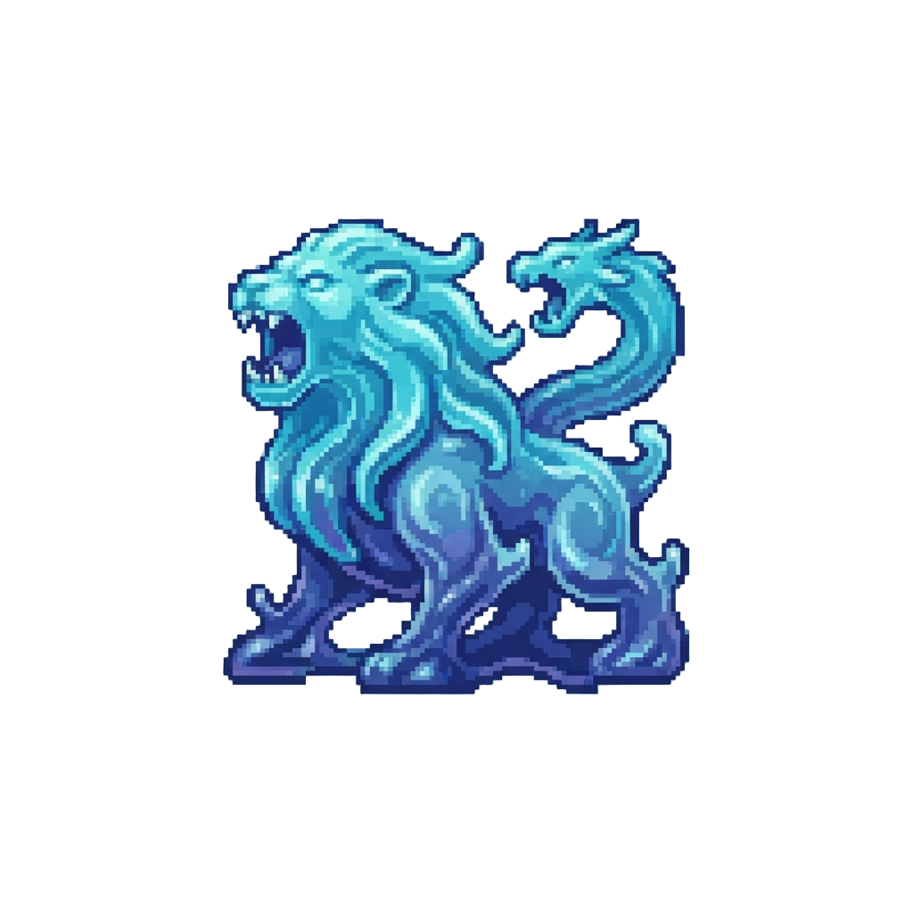 A Liquid Chimera Roaring Silently