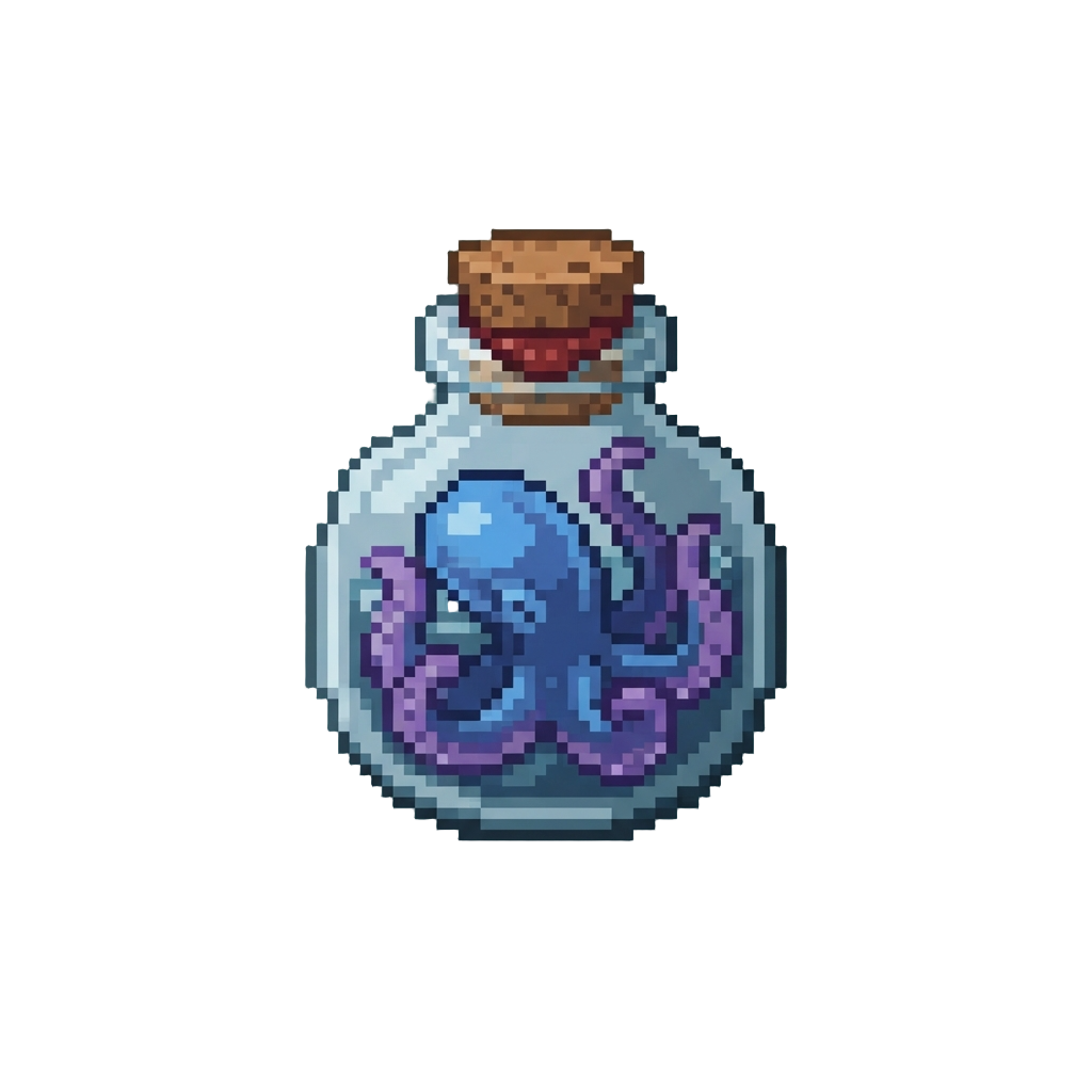 A Liquid Kraken with Reaching Tentacles