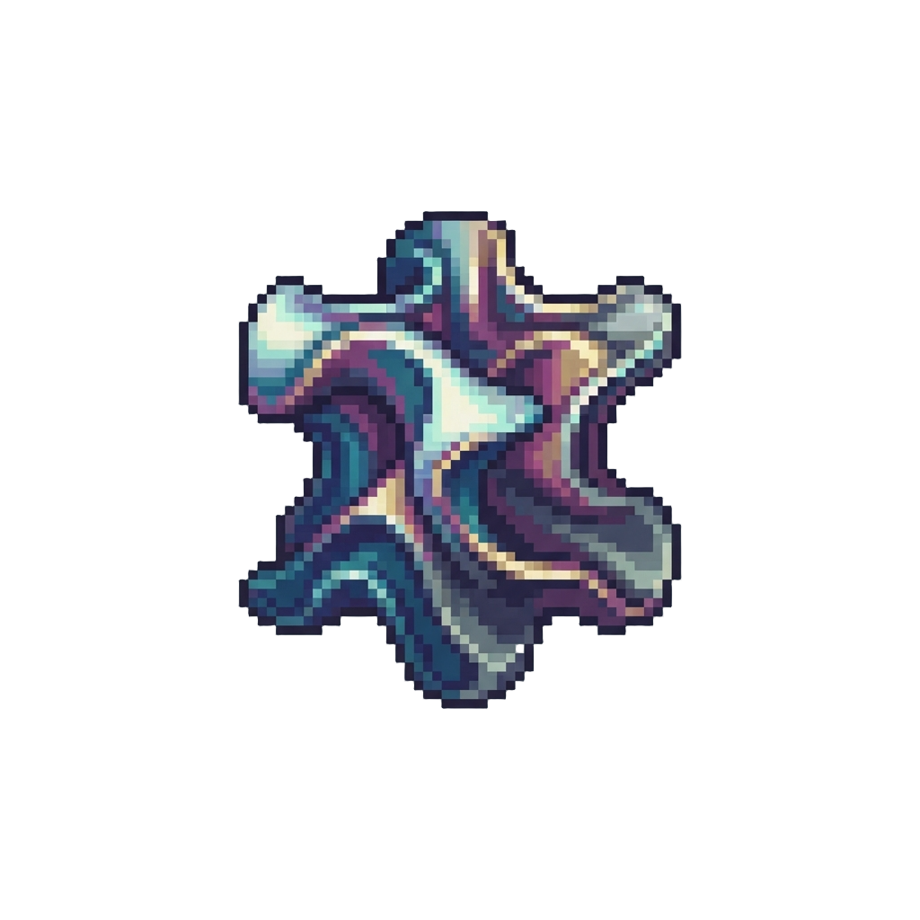 A Liquid Gyroid Surface Structure