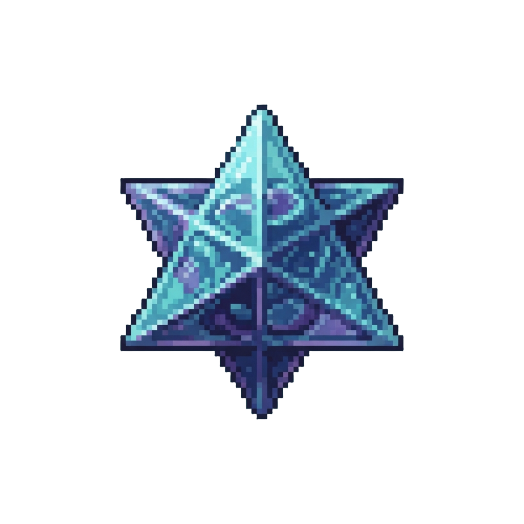 A Liquid Star-tetrahedron Merkaba