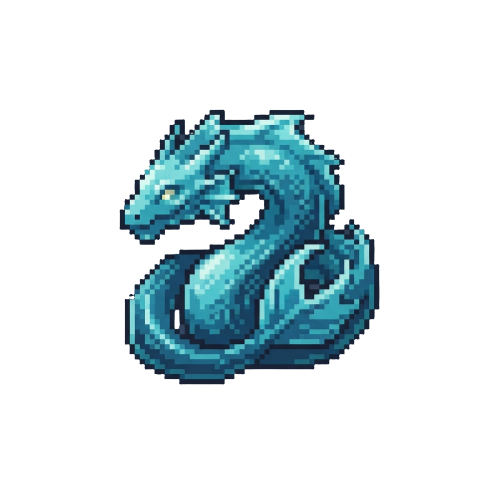 A Colossal Liquid Leviathan Sea Dragon