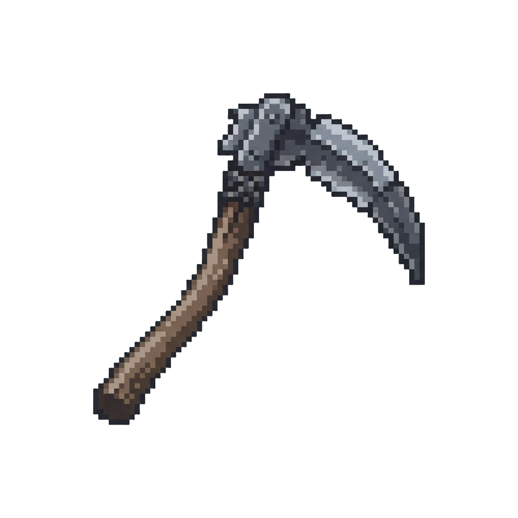 A Jagged Iron Scythe