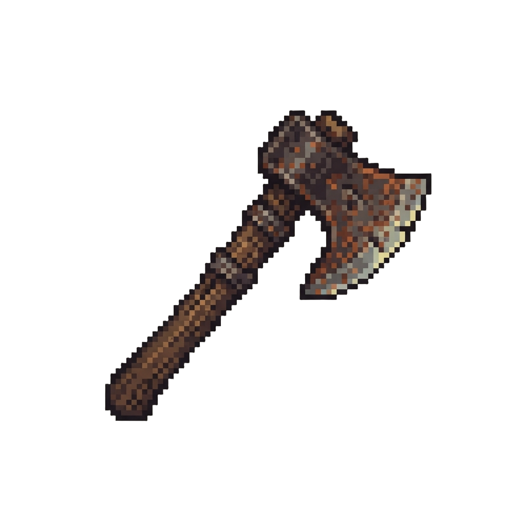 A Rusty Battle Axe