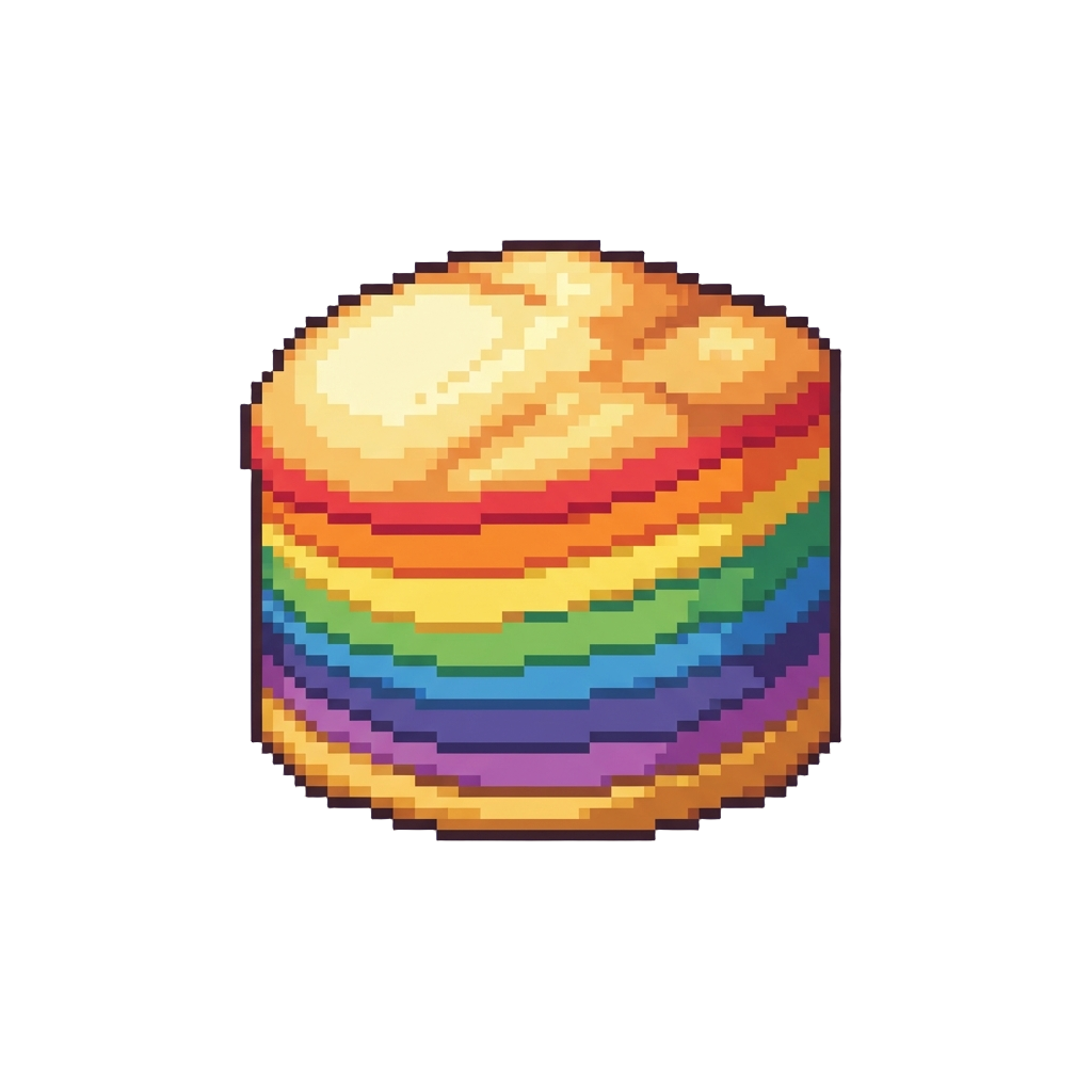 A Multi-layered Rainbow Soufflé