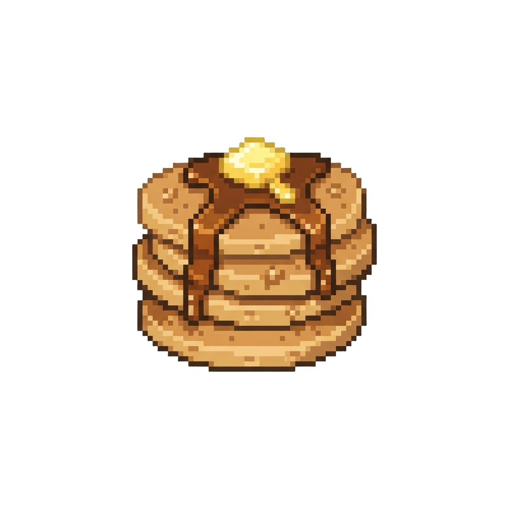 A Slightly Lopsided Stack of Pancakes