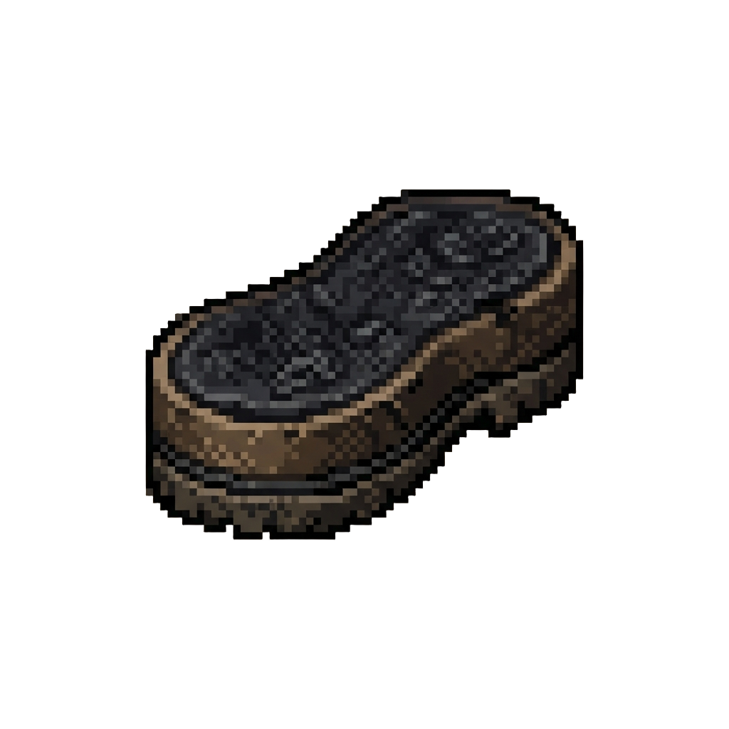 A Rubbery Overcooked Rubber Shoe Steak