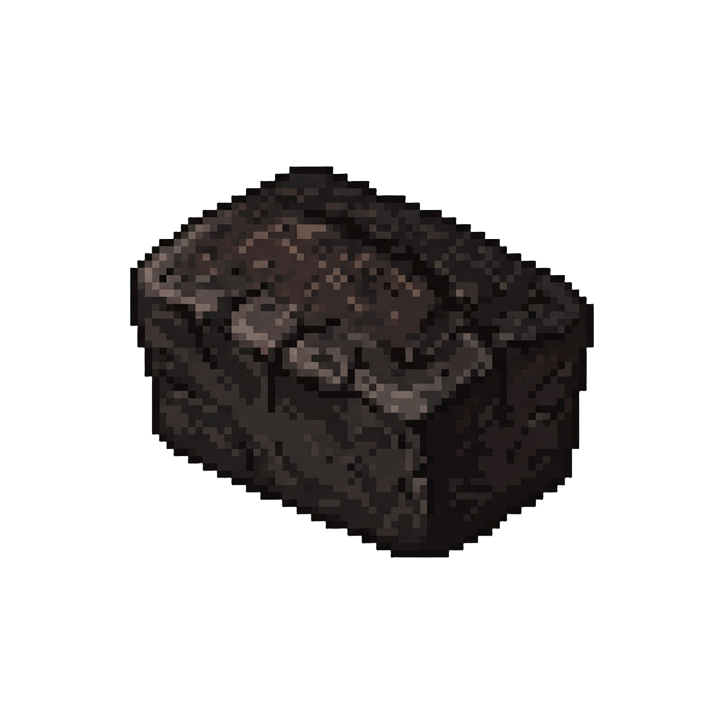 A Rock-hard Blackened Cake Loaf