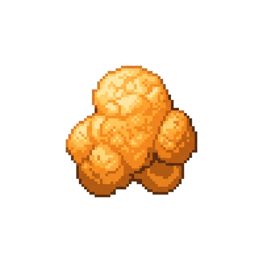 Cheesy Bright Orange Popcorn