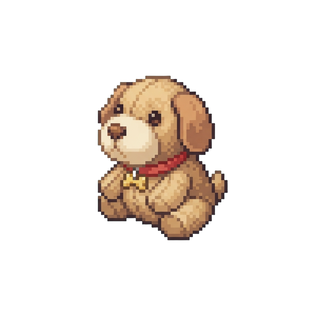 A Rain of Fluffy Stuffed Puppies