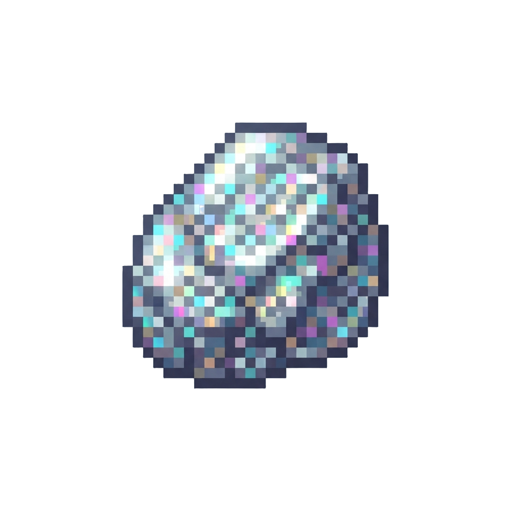 Dazzling Holographic Silver Glitter