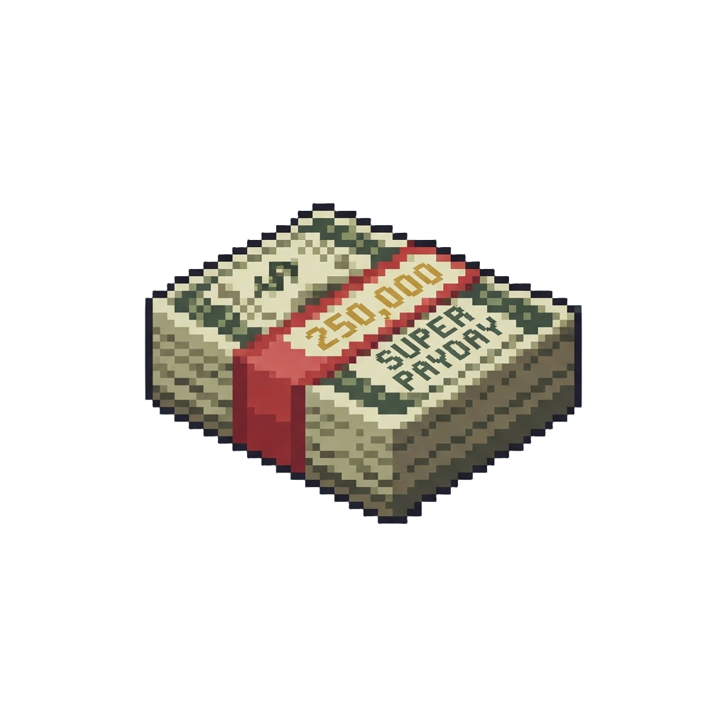$250,000 Super Payday