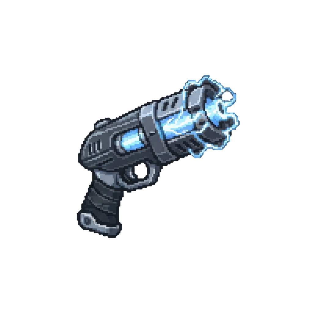 An Ultra-charged Arc Lightning Blaster