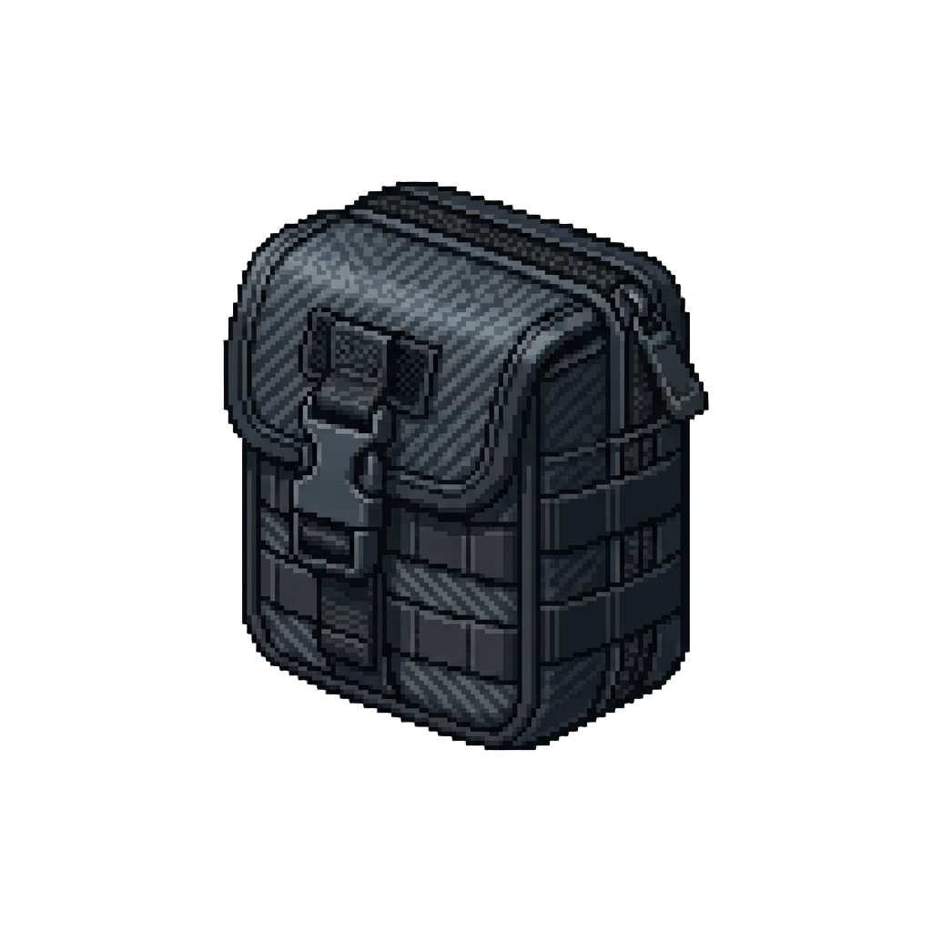 A Carbon-fiber Tactical Pouch