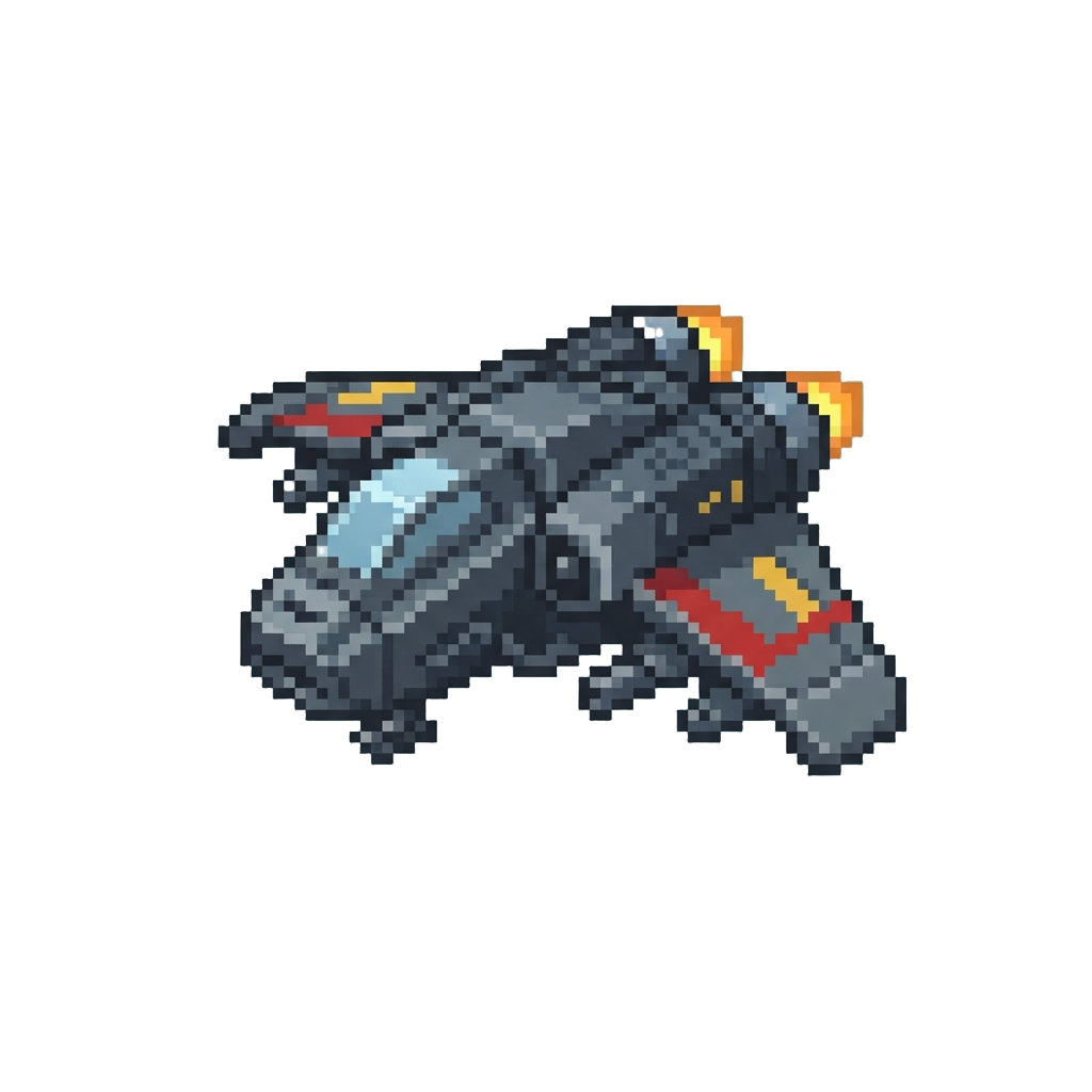 A High-tech Starfighter Providing Close Air Support