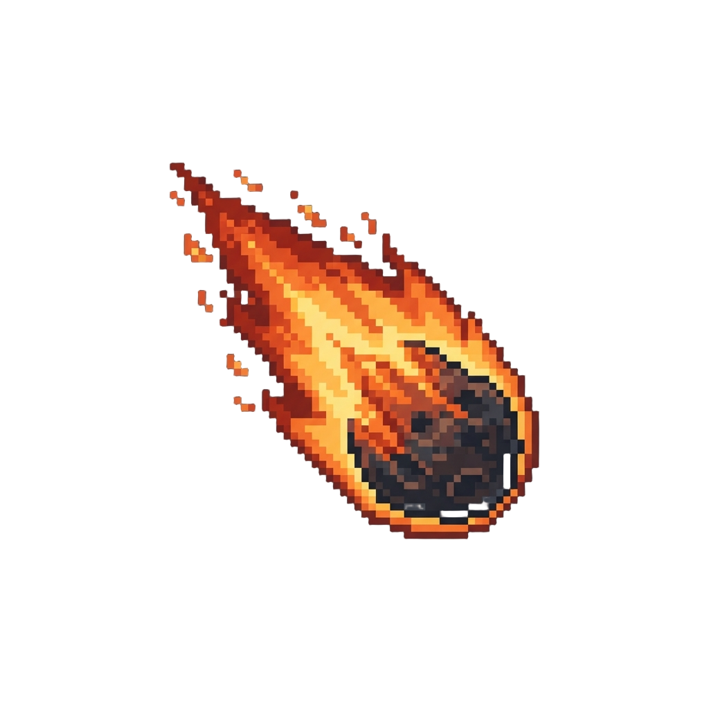 A Blazing Meteor Strike Technique