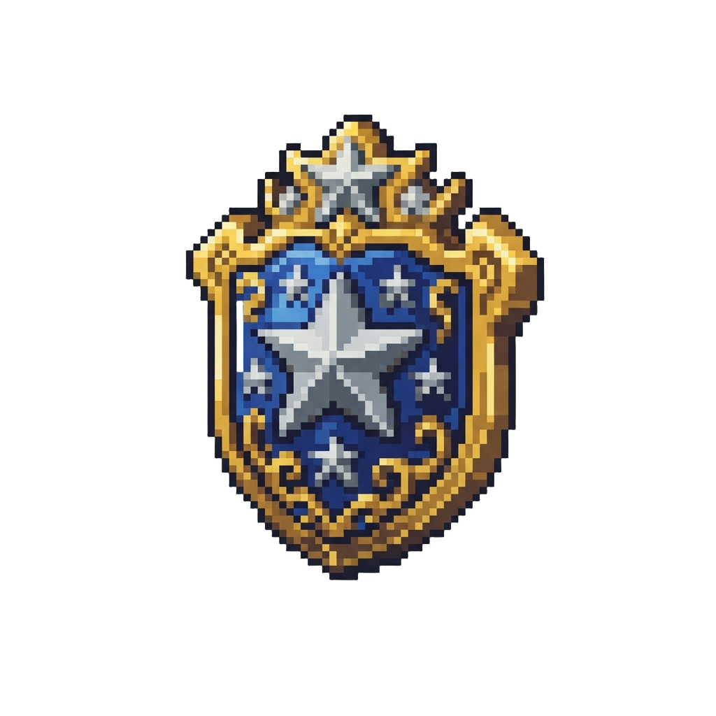 A Shiny Star-spangled Crest