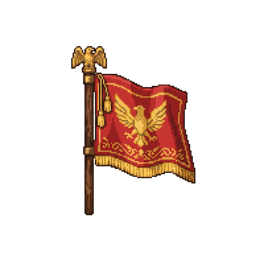 A Royal Eagle War Pennant