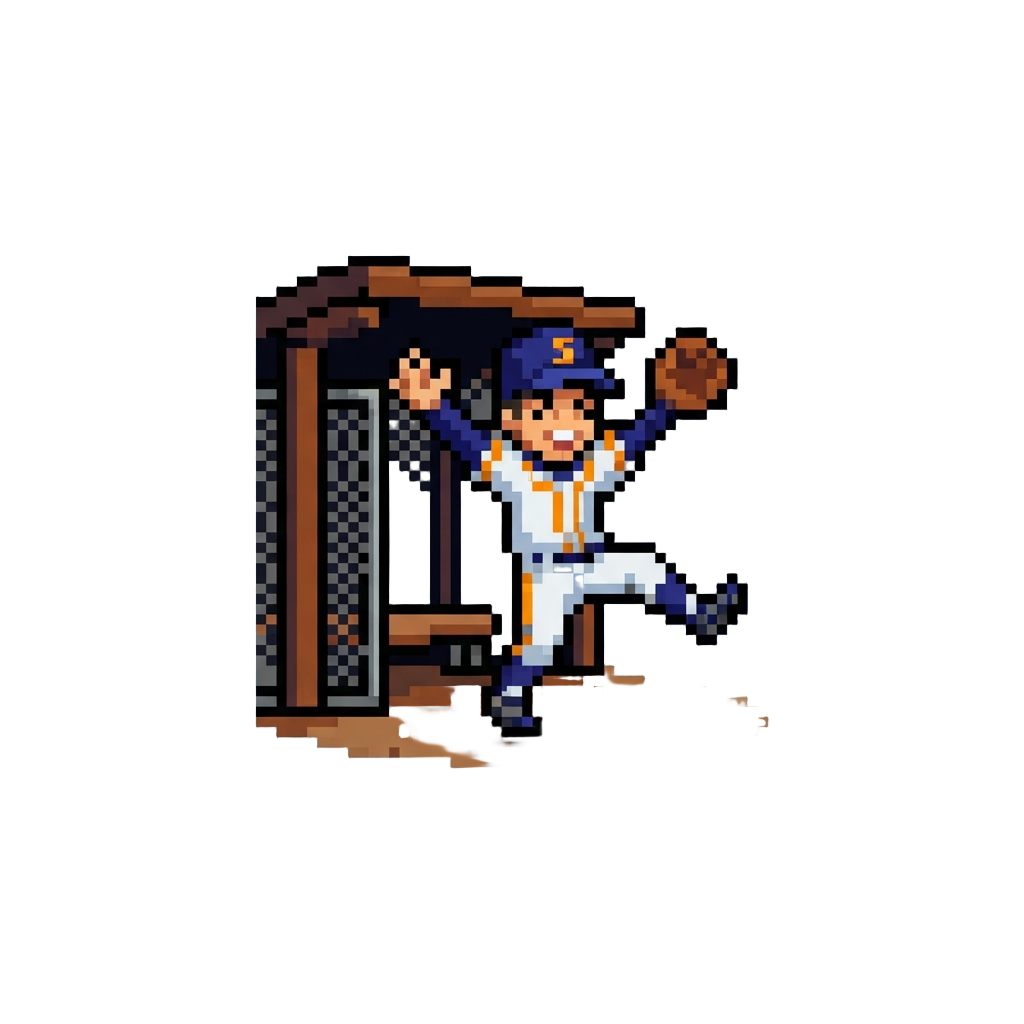 A Triumphant Dance Move Near the Dugout