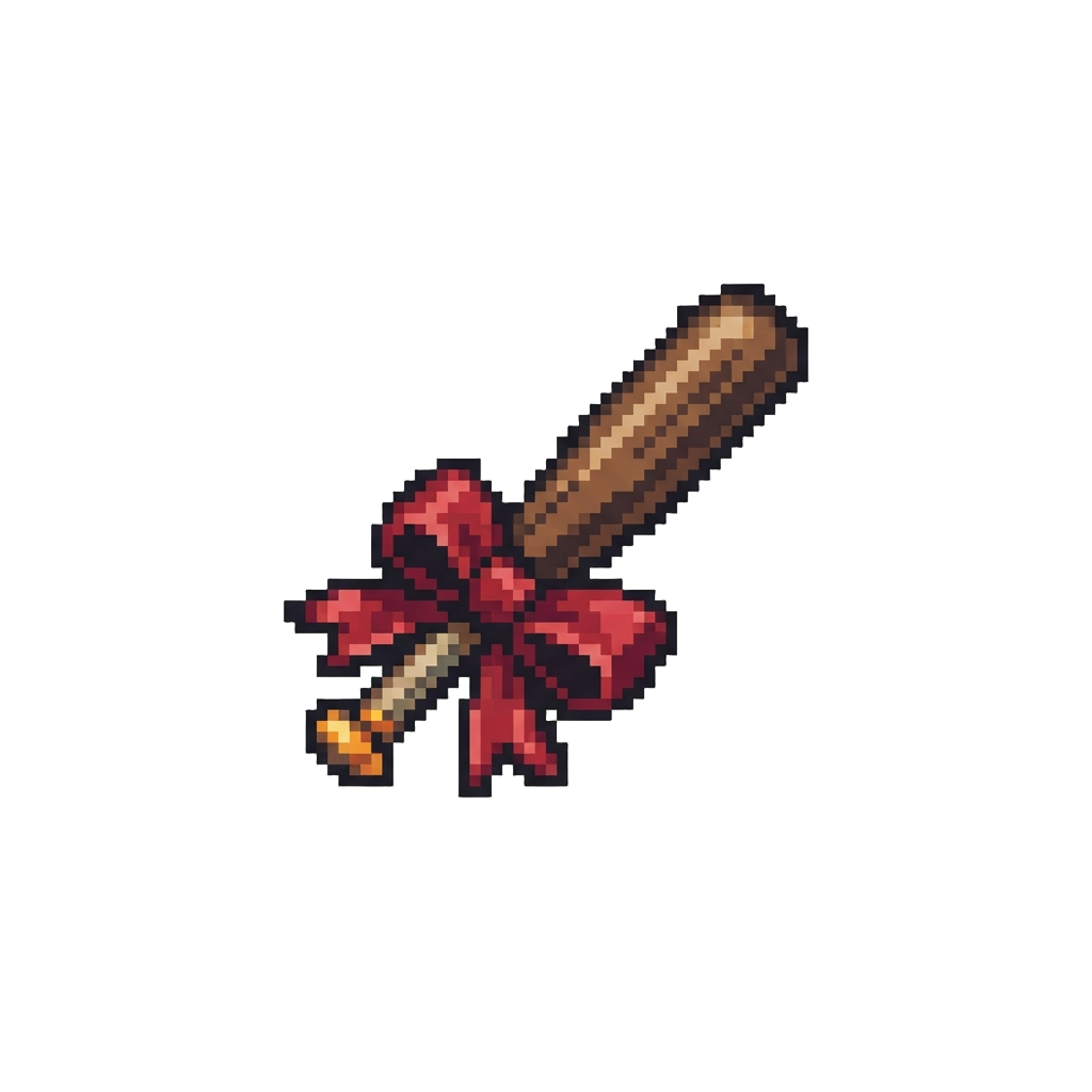 A Slow-motion Bat Flip with a Bow