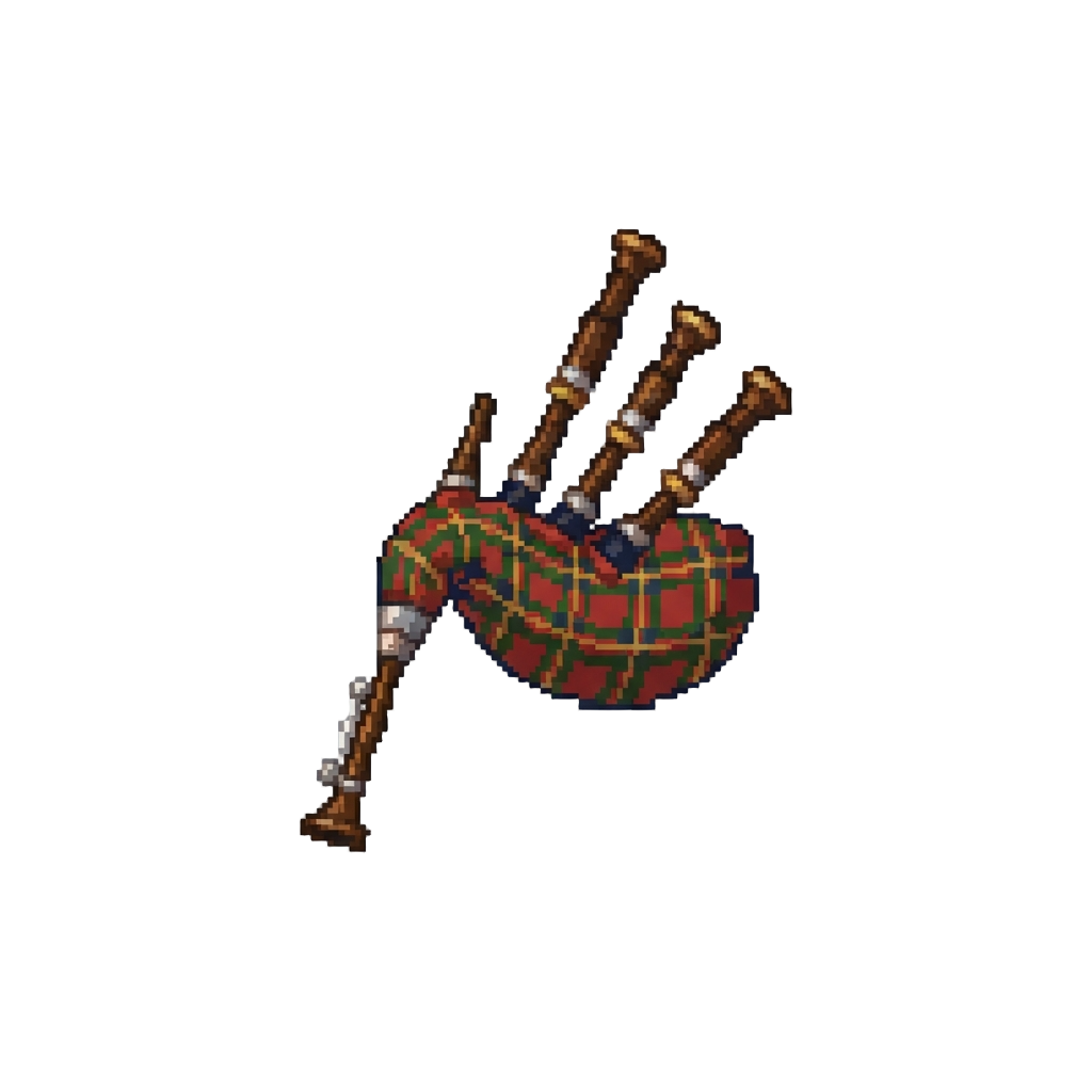 The Morpeth Chantry Bagpipe Museum, Displaying Historic Wooden Pipes and Tartan Kilns