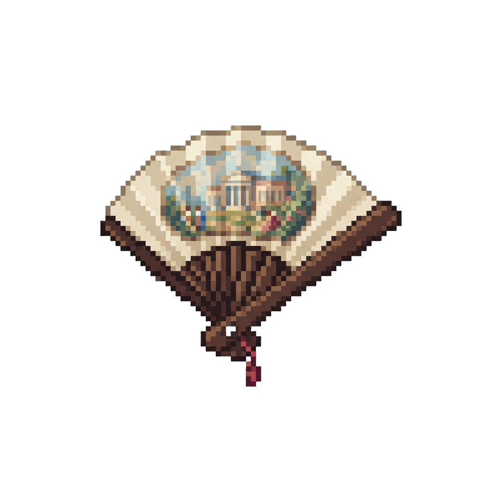 The Fan Museum, London, Filled with Delicate Hand-painted Antique Folding Fans