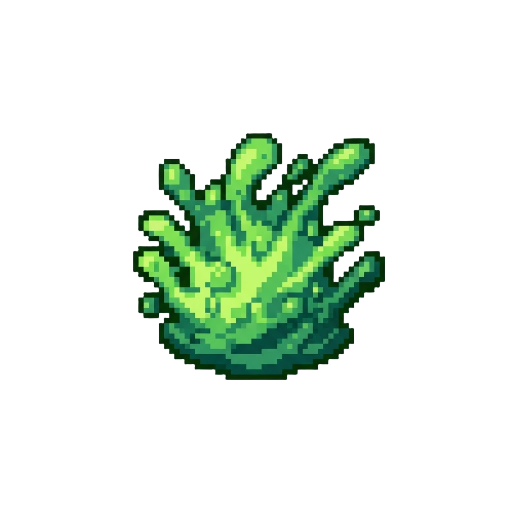 A Gooey Green Recoil Blast