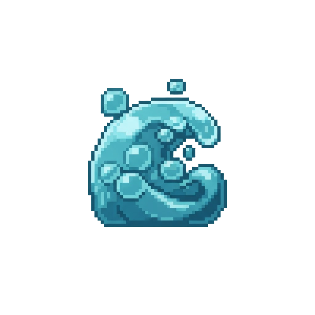 A Buoyant Gelatinous Bubble Wave