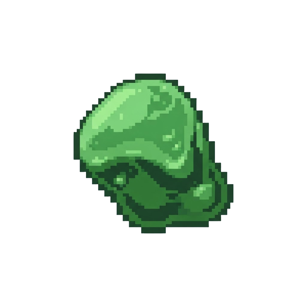 A Dense Slime Surface Trampolining