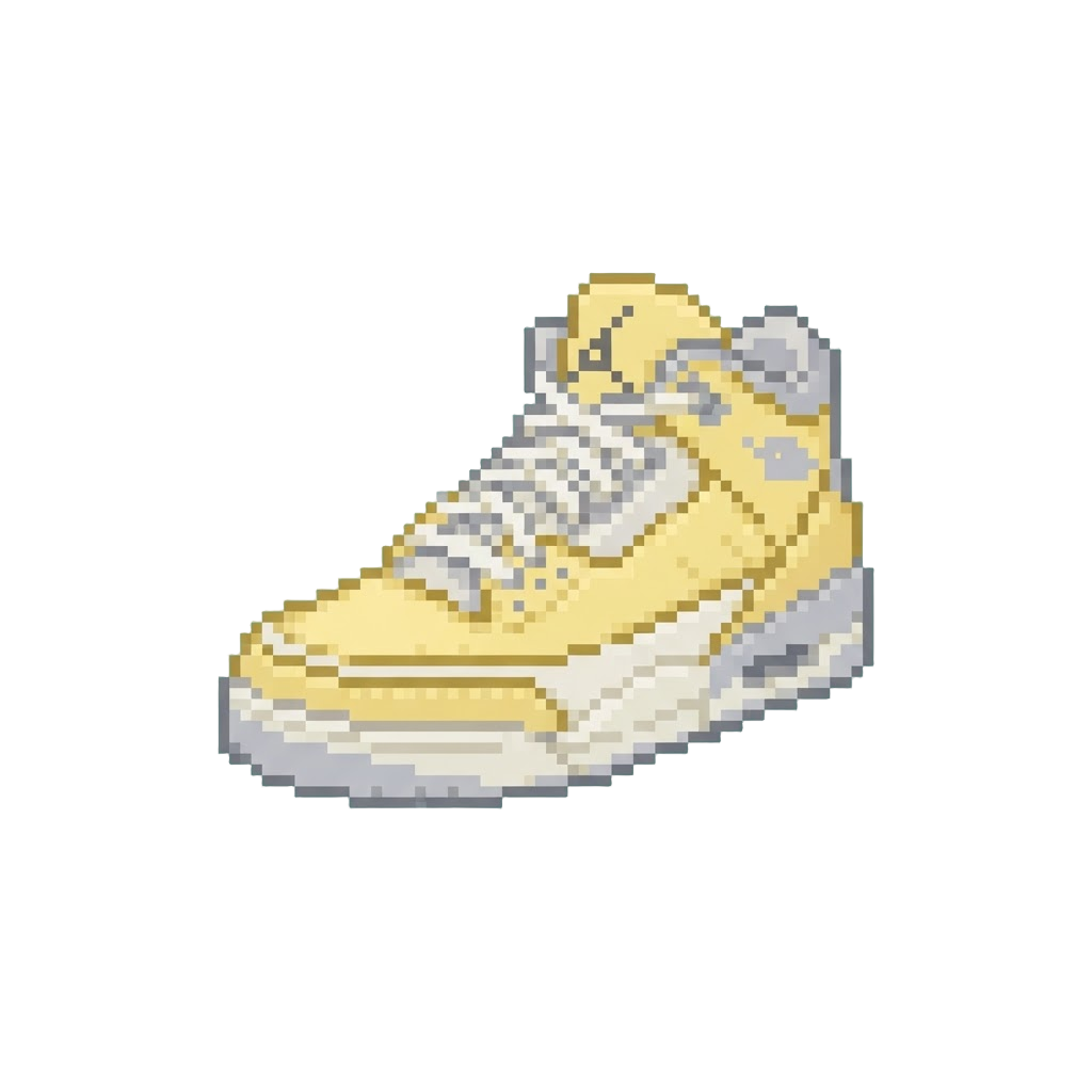 Pastel Yellow Jordans