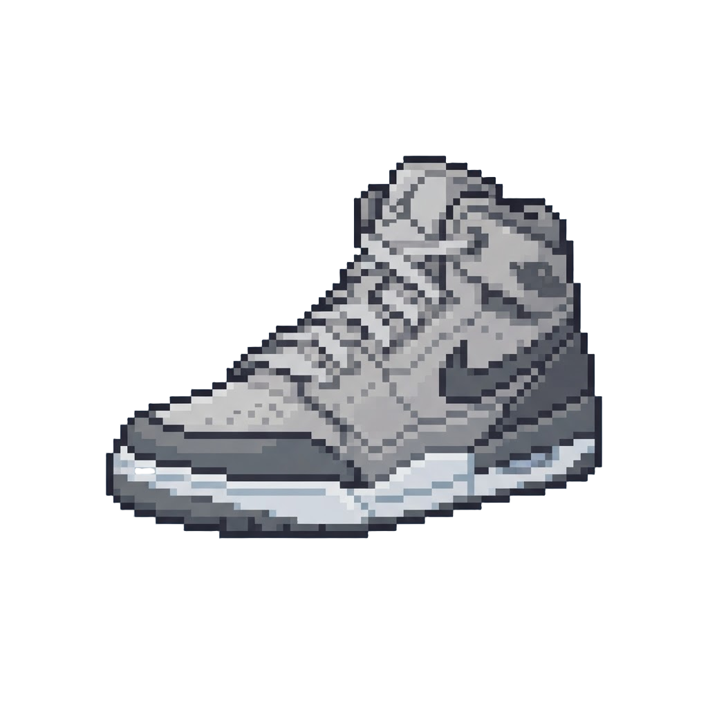 Ash Grey Jordans