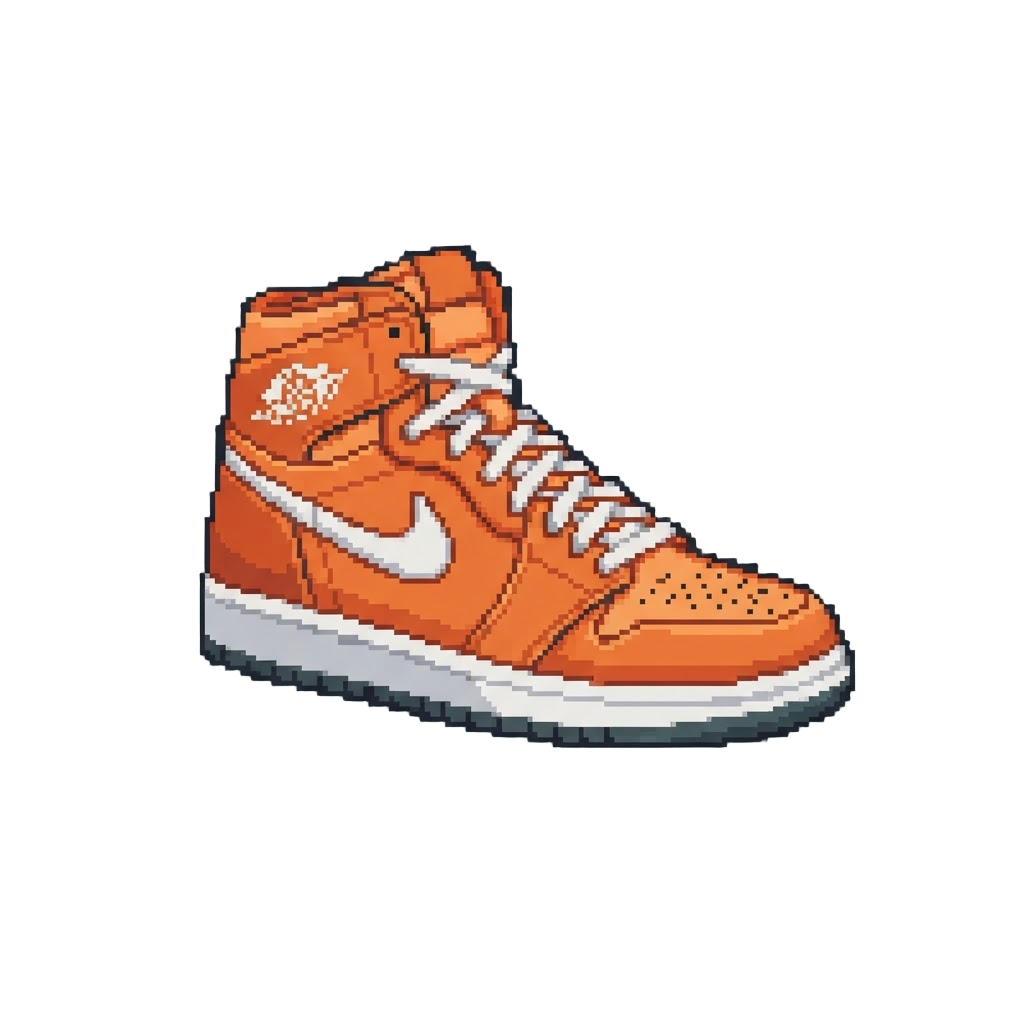 Sunset Orange Jordans